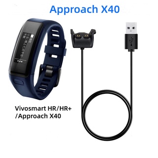 Adecuado para Garmin Vivosmart HR+ Approach X40 Cable de carga Vivosmart HR cargador