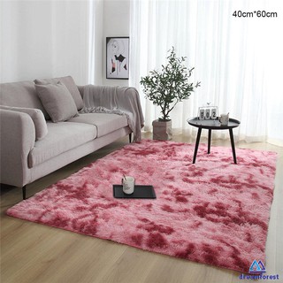 Alfombra suave peluda de 40*60 cm para Sala de Estar/alfombra suave decorativa para dormitorio/hogar