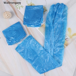 wqw> 5 pares desechables impermeables gruesos plásticos para zapatos de lluvia antideslizantes (8)
