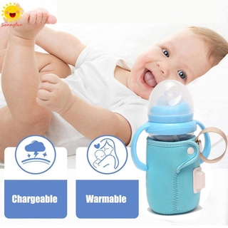[SF] bebé portátil USB botella de leche calentador de almacenamiento bebé enfermería calentador de viaje aislamiento termostato