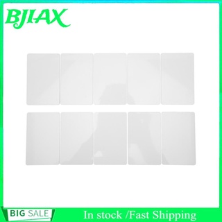 Bjiax tarjeta de proximidad RFID IC de 50 unidades para sistema de Control de acceso de puerta PVC