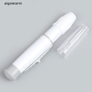 aigowarm lancet pen dispositivo ajustable de glucosa en sangre para diabetes co (2)