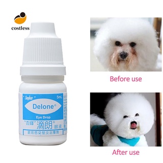 Drops CTLS 5ml cuidado de la salud perro gato eliminar manchas de lagrima suciedad líquido gotas para los ojos suministros para mascotas (1)