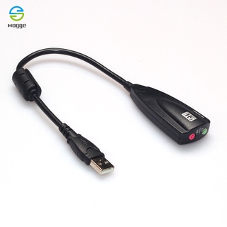 5H V2 7.1 tarjeta de sonido externa USB 5hv2 adaptador de Audio USB a 3D CH canal Virtual pista de sonido para Laptop PC (1)