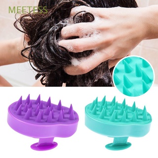 MEETESS New Hair Brush Spa Scalp Massage Comb Shower Brush Scalp Care Hair Root Anti-Dandruff Bath Silicone Head Body/Multicolor
