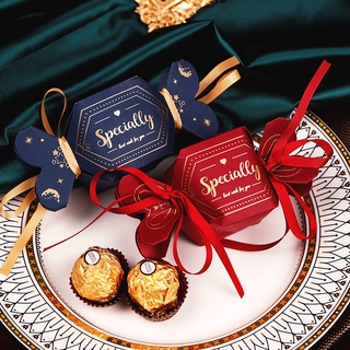 creativo boda caramelo en forma de caja de caramelos de boda favor embalaje con cinta perfecta para boda fiesta cumpleaños nupcial bebé ducha decoración 1pcs (1)