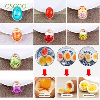 OSCOO Perfect Timer Tool Resin Egg Clock Egg Timer Cooking Supplies Kitchen Gadgets Changing Hard Boiled Eggs Cooking