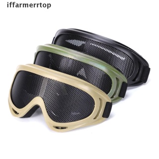 iffarp tactical airsoft hunting metal malla lente gafas de seguridad deportes gafas gafas.