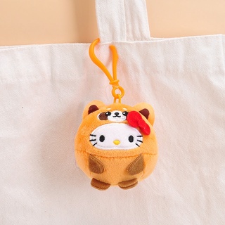 7 cm sanrio hellokitty kt gato peluche muñecas de peluche colgante bolsa llavero juguetes para niños regalo para niños (8)