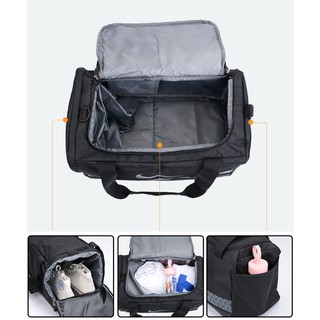 Nike Duffel bolsa de deporte de viaje bolso al aire libre impermeable entrenamiento Sling bag (2)