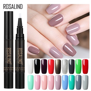 Rosalind 19-38 - cepillo de uñas de color sólido, Semi permanente, UV (1)