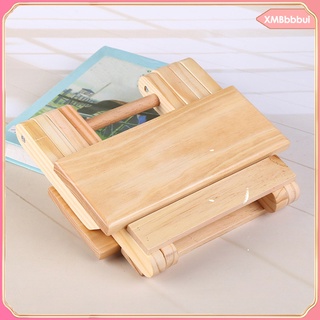 Foldable Wooden Stool Lightweight Small Chair Seat for Outdoor Fishing