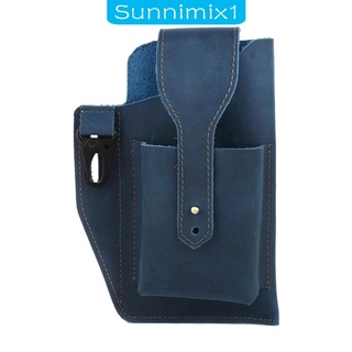 [SUNNIMIX1] Funda de cuero para teléfono, bolsa de cinturón, bolsillo, llavero, bolsa de cintura