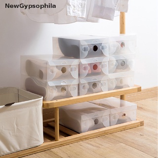 [NewGypsophila] 5 Piezas Caja De Zapatos Transparente Cajón Plástico Cajas Organizador Venta Caliente