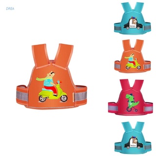 Drea cinturón De seguridad eléctrico Para niños con hebilla 4 en 1 reflectante Para Bicicletas/motocicleta
