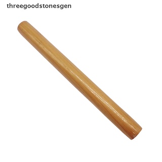 [threegoodstonesgen] rodillo de madera de cocina fondant decoración de pasteles rodillo de masa herramientas de hornear