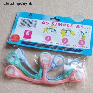 cloudingdayhb sujetador clip bebé pañal fija sujetador titular 1 juego/3 piezas padre puede hacerlo productos populares