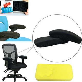juego de 2 piezas de espuma viscoelástica ergonómica para silla, reposabrazos, descanso cómodo, silla de oficina, descanso, reposabrazos, para codos y alivio de presión anterior