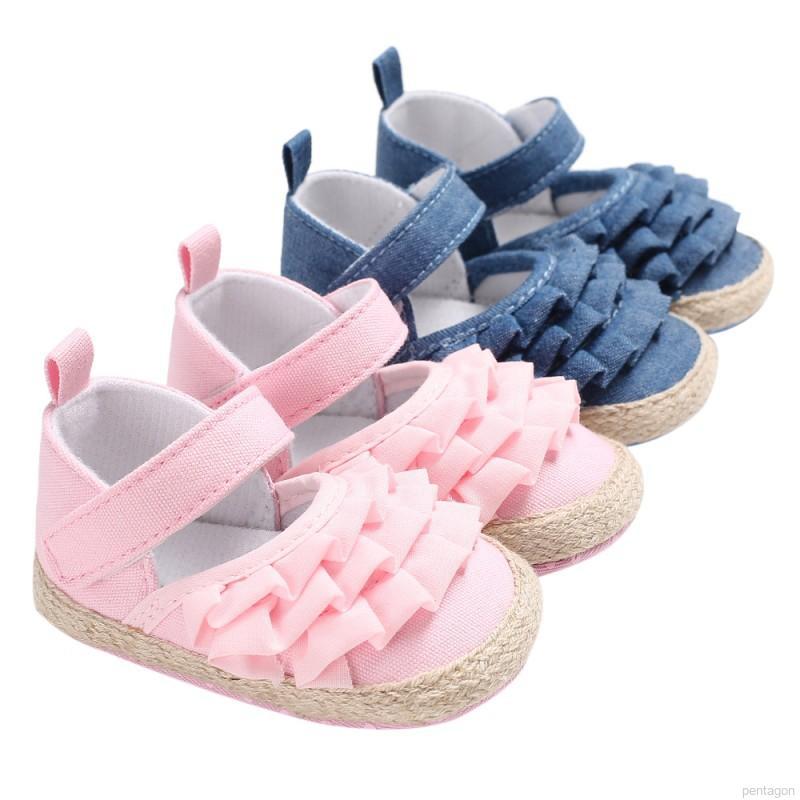 WALKERS zapatos antideslizantes de princesa suave para bebés/primeros pasos/zapatos casuales para caminar