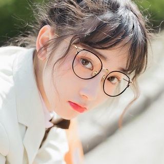Las gafas Anti-radiación de moda coreanas de gato oreja estudiante gafas protegen los ojos (5)