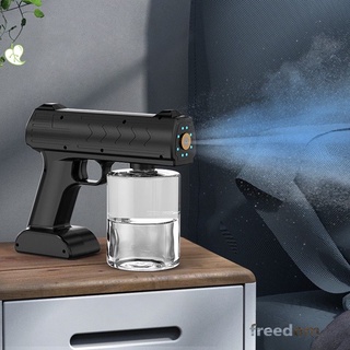 【READY STOCK】Sanitizer Spray Machine Blu-ray Handheld Disinfection Spray UV Disinfection And Mite Removal Disinfection USB Blu-ray Wireless Charging Atomizing Disinfection Spray Handheld Wireless Atomizer Fog Fogging Machine BlueLight freedomom