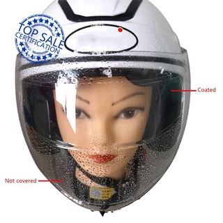 Película de lente de casco antiniebla para motocicleta visera escudo Universal resistente a la lluvia Z4P9