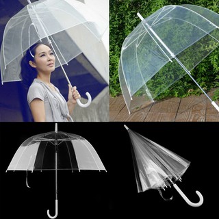 Paraguas automático transparente transparente Parasol (3)