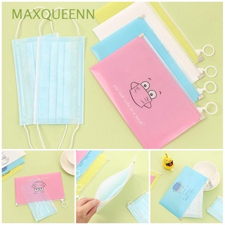 MAXQUEENN 1PCS Plastic protection Storage Bag Portable Face Facial protection Container Dustproof Transparent Anti-dust Fashion protection Cover Bag Pollution-Free/Multicolor