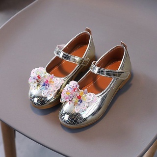 Garbo-C Tamaño : 21-30 # Las Niñas Zapatos Planos De Moda Coreana Pequeña Princesa Mariposa Festival Niños Casual X5