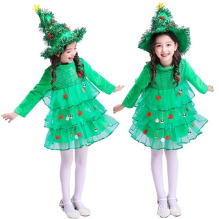 [48h Envío] Faldas De Navidad Para Niñas/Ropa Bebé/Padre/Hijo Halloween/Decoración De Elfo