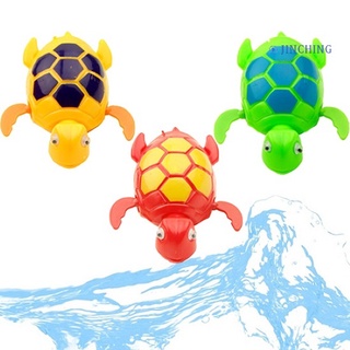 [Jinching] linda tortuga natación Animal herida cadena reloj bebé niño baño juguete de baño (2)