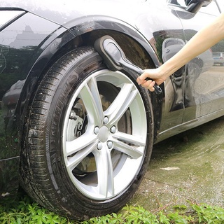 CYF Car Tire Waxing Long Handle Sponge Brush With Long Brush Cleaning Brush