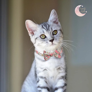 [freefish] collar para gatos, diseño de nudos, ajustable, para mascotas, gatito, con campana para suministros para mascotas