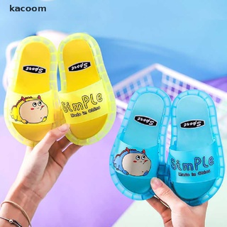 Kacoom Footwear Luminous Jelly Summer Children's LED Slipper Girls Slippers CO