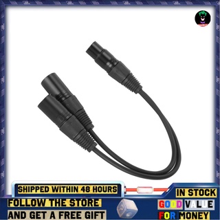 Sinhopsa JORINDO JD6069 XLR hembra a doble macho Cable Y tipo divisor micrófono de Audio M