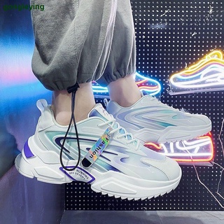 Zapatos De Los Hombres 2022 Nuevo Estilo Primavera Versión Coreana De Moda Transpirable Casual Deportivos Todo-Partido ins