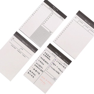 Simple Business Planner bloc de notas desgarrable bloc de notas horario libro Memo (9)