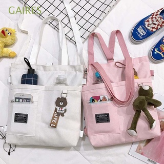 gaires moda shopper bolsos de estilo coreano bolso de hombro crossbody mujeres libro bolsas para niñas gran capacidad bolsas de lona bolso/multicolor
