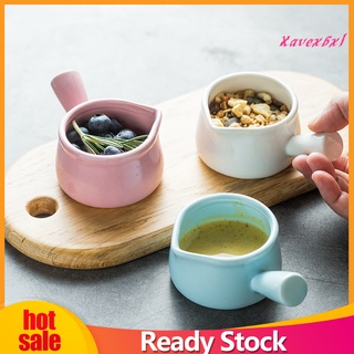 <XAVEXBXL> Mini Sauce Pitcher Wear-resistant Widely Applied Small Size Coffee Syrup Jar Server for Honey