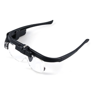 gafas de lectura con lentes led recargables unisex lupa