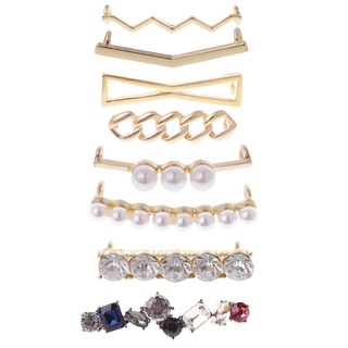 CHARMS cordones clips decoraciones encantos imitación perla rhinestone zapatos accesorios regalos