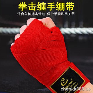 Envolturas de mano de boxeo 3 m / 5 m MMA Muay Thai Envoltura de mano de kickboxing para vendas de entrenamiento ▽✸Cinturón de mano de lucha integral (1)