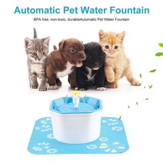 1.6L Automatic Dog Cat Drinking Fountain Electric Water Fountain Pet Bowl (8)