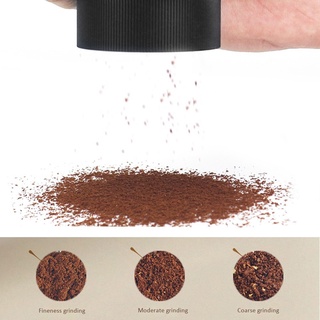 molinillo de café manual con ajuste ajustable, molinillo de café de acero inoxidable, molinillo de grano de café de mano, molino cónico de rebabas (3)