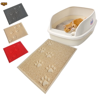 [CELE] alfombrilla de arena para gatos de 30 x 40 cm, PVC, impermeable, antideslizante, para gatos, impermeable, para cama de gato, limpieza de casa, alfombrilla para mascotas