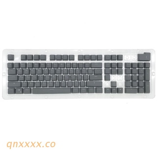 qnxxxx 104 Keys Russian Backlit PBT Keycap OEM Profile Double Shot Backlight Keycaps for Cherry MX Mechanical Keyboard