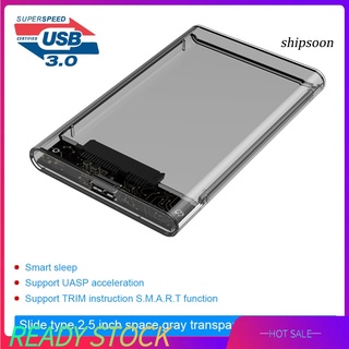 ssn -USB 3.0/2.0 5Gbps 2.5inch SATA External HDD SSD Enclosure Hard Disk Drive Case