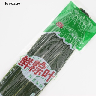 lovezuv hojas de bambú secas puro natural zongzi pegajoso arroz bola de masa 100% orgánico 50pcs co