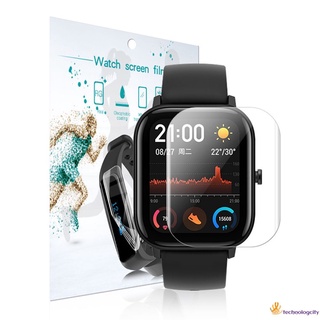 1 piece of high-definition screen protector fully covers transparent soft pets, for Huami Amazfit GTS .creat3