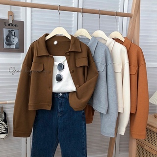 Layna mujer chaqueta - Tops de mujer - prendas de abrigo - chaquetas crop - chaquetas flecee - últimas chaquetas más vendidas - chaquetas de estilo coreano